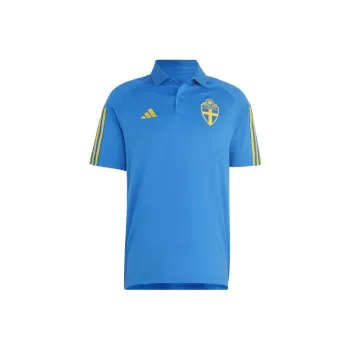 Adidas SCHWEDEN TIRO 23 POLOSHIRT Polo Shirt Men's Glow Blue
