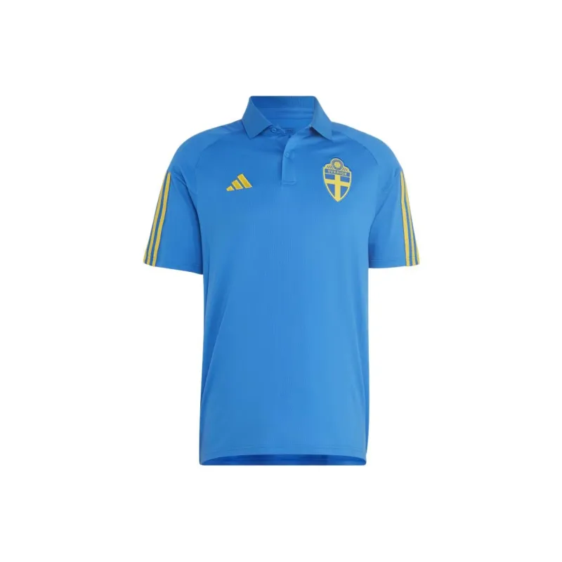 Adidas SCHWEDEN TIRO 23 POLOSHIRT Polo Shirt Men's Glow Blue-0
