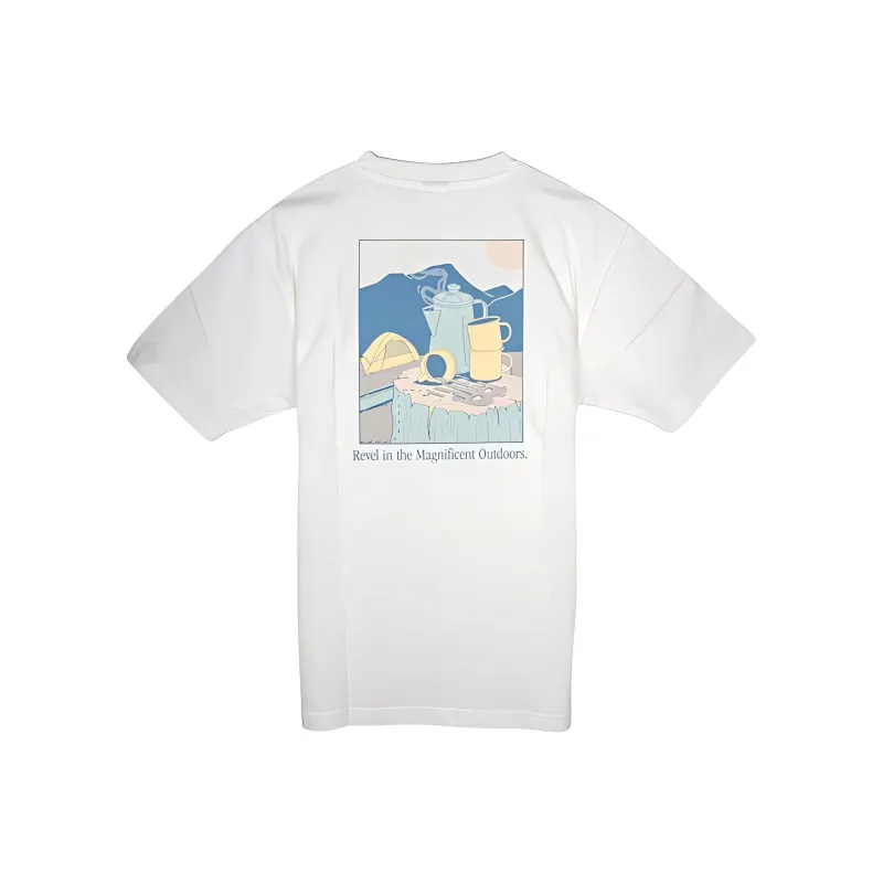 New Balance T Shirt Men's Sea Salt White-1