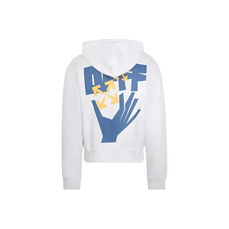 OFF WHITE FW21 Sweatshirts Men White-1