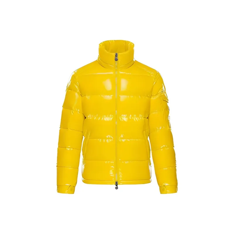 Moncler Maya Series Down Jackets Men Yellow-2