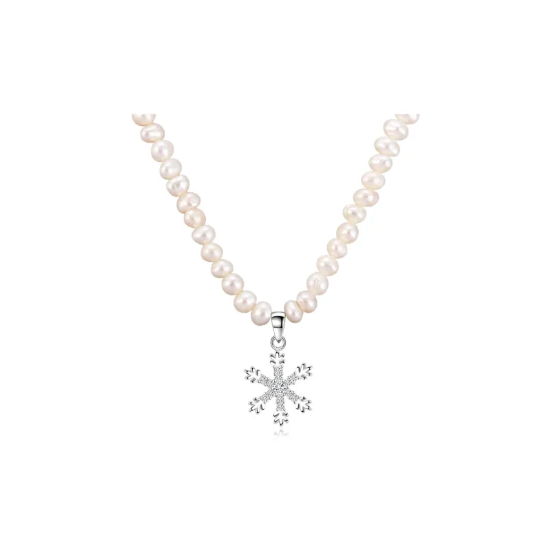 Taste The Color Pearl Necklaces Women's-0