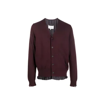 Maison Margiela Knitwear Unisex Burgundy