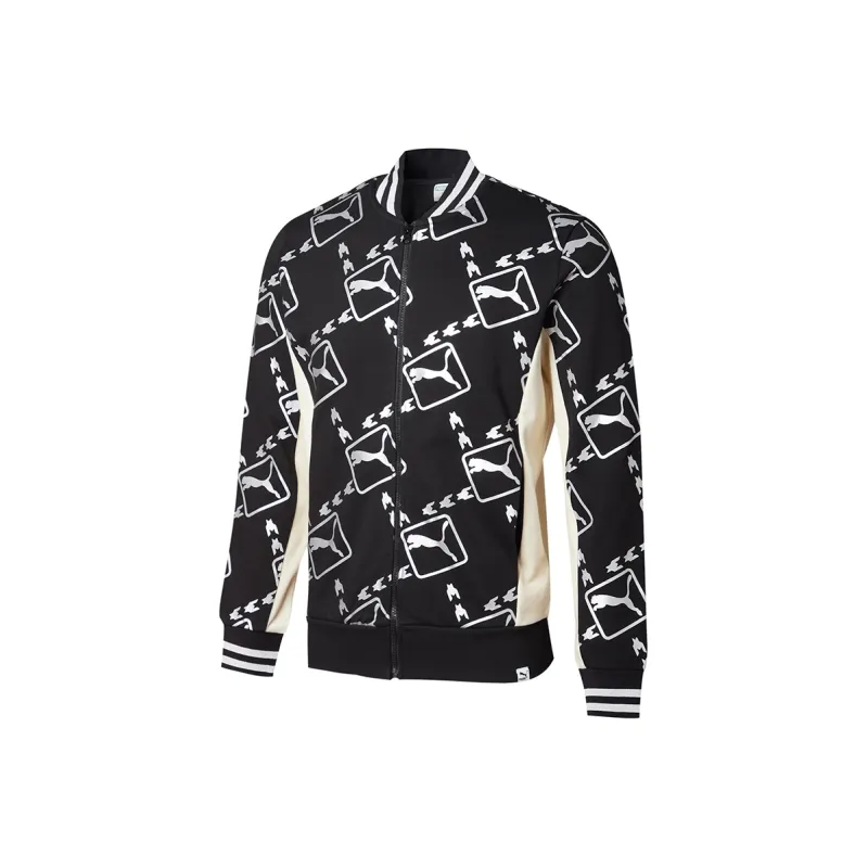 PUMA Metallic Jackets Unisex Black-0
