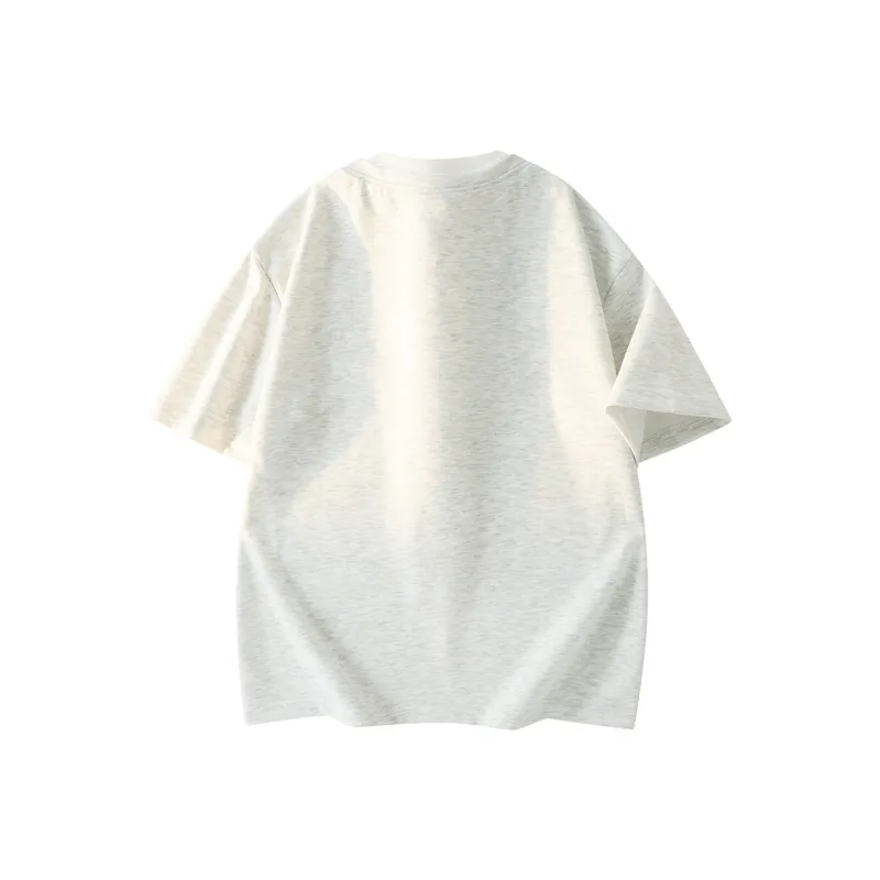 FAKE VINTAGE T Shirt Unisex Light Gray-1