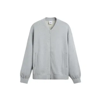 ZARA Cashmere Sweater Men's Zebra Print Gray