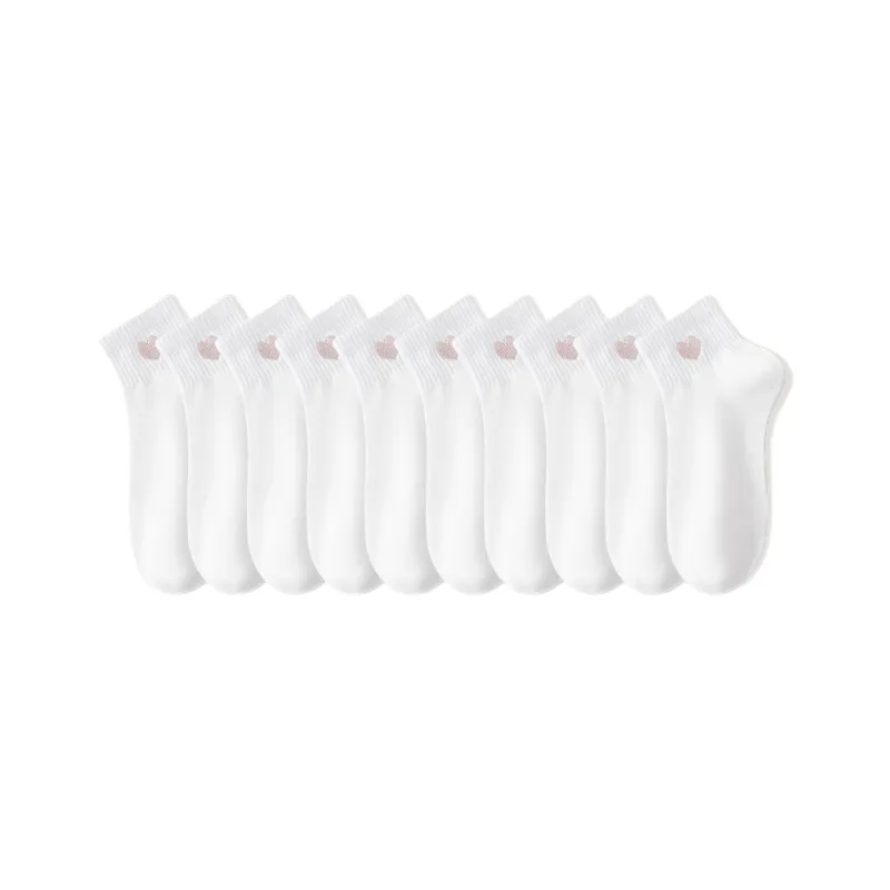 Cotton Gene Ankle Socks Women's 10 Pack-12