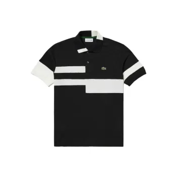 LACOSTE Polo Shirts Men Black