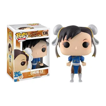 Funko Pop! Games Street Fighter Chun Li Blue Outfit Figure #136