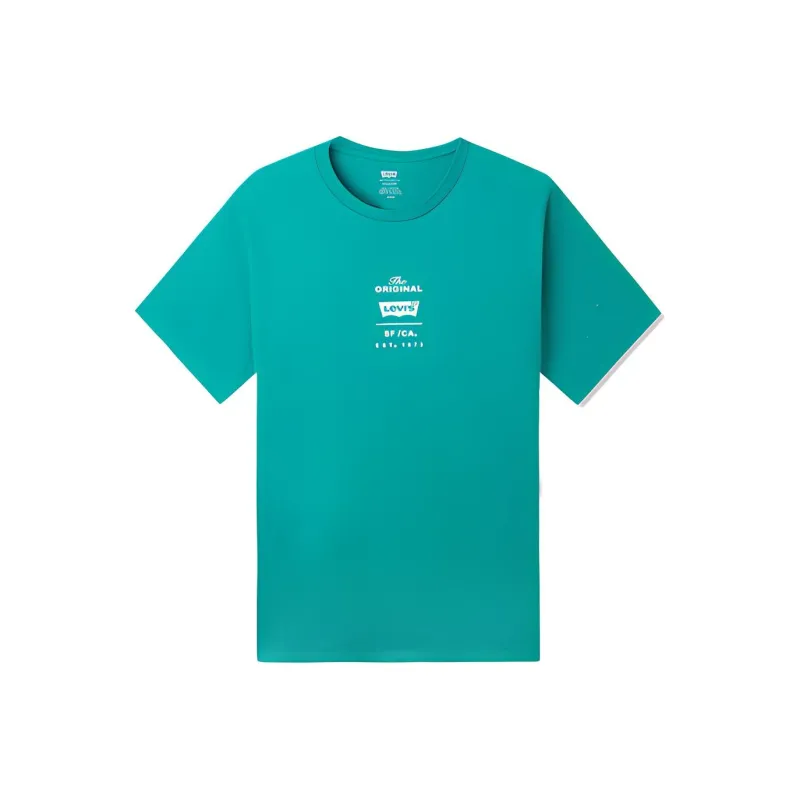 Levis T Shirts Men Green-1