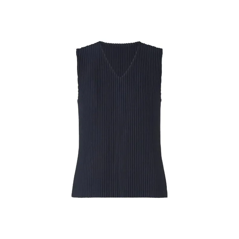 ISSEY MIYAKE Tank Tops Men Marine Blue-0