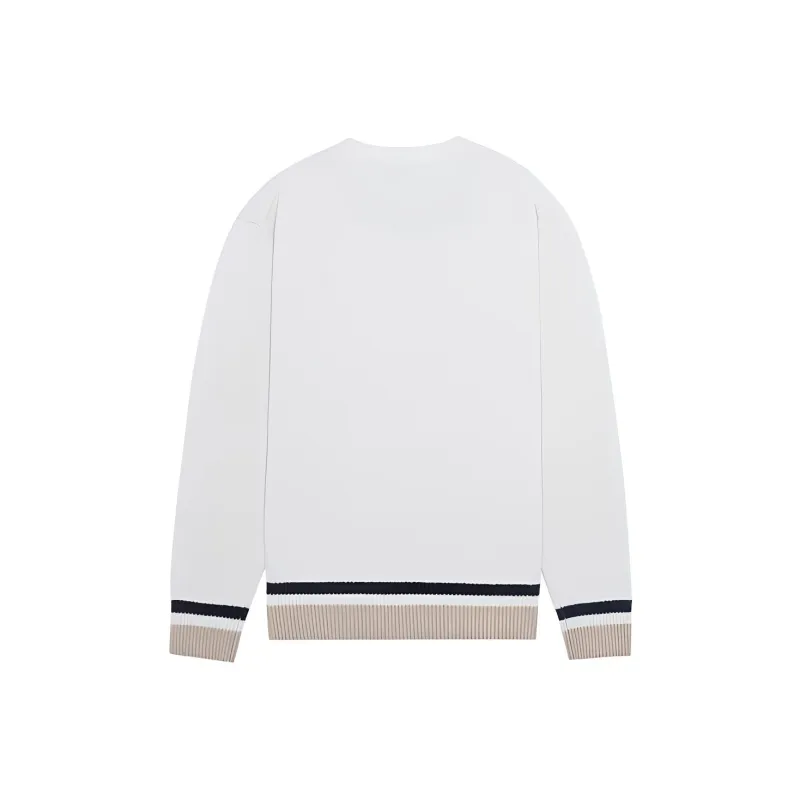 LI NING 1990 Classic Collection Knitwear Men Ecru-1