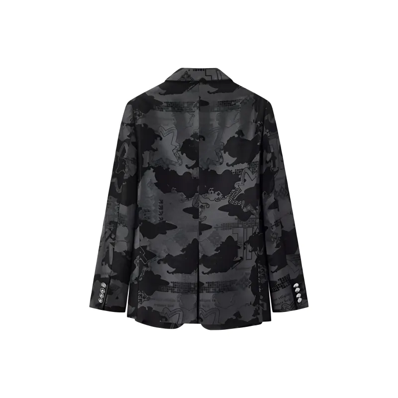JOHN RICHMOND FW24 Business Suit Men's Black Gray-1