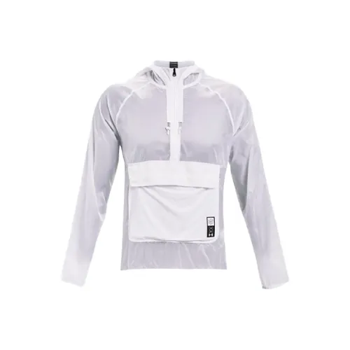 Grigio Armour Anywhere Jackets Men White