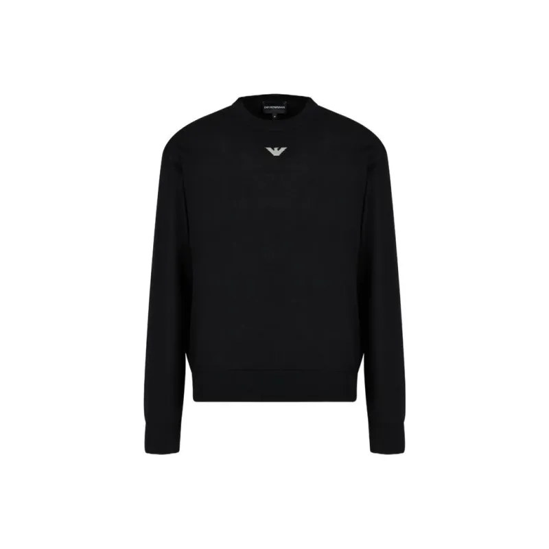 EMPORIO ARMANI FW23 Sweater Men's Black-0
