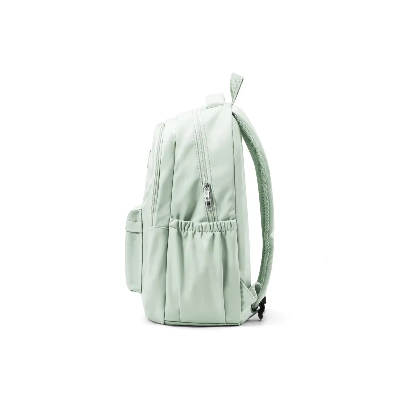 KEYSTREET Fabric Backpack Unisex Ecru/Classic Black/Haze Blue/Mint Green-22