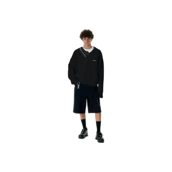 C2H4 Sweaters Men Black