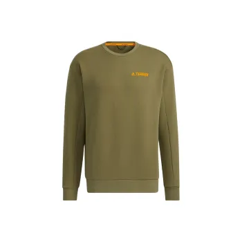 Adidas Sweatshirt Men's Dark Olive Green