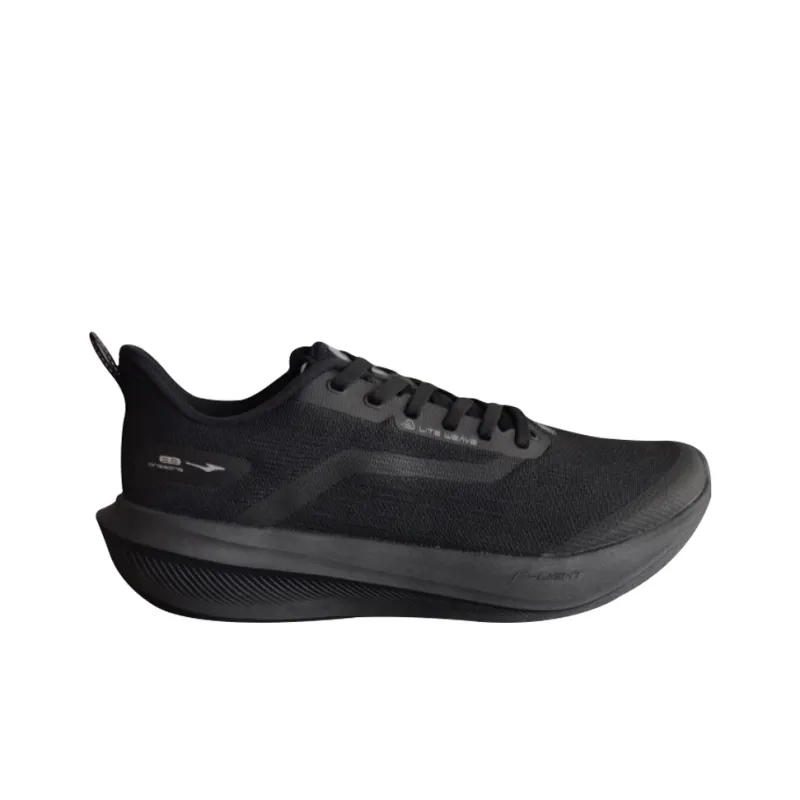 Erke Lightness 3.0 Slip Resistant, Abrasion Resistant, Lightweight Low Top Long Distance Running Shoes Men's Black-1
