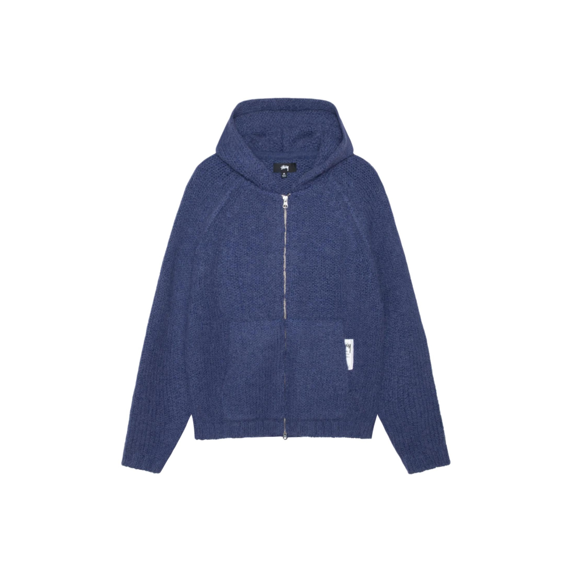 国内発送 送料関税込 日本完売品 STUSSY CHUNKY KNIT ZIP HOODIE Stussy Chunky Knit Zip Hoodie Fossil Men's - FW24 - US