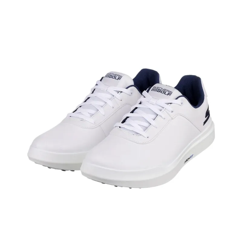 Skechers Slip Resistant And Breathable Low Top Golf Shoes Men's White-2