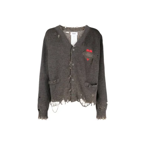 Doublet Sweaters Men Gray