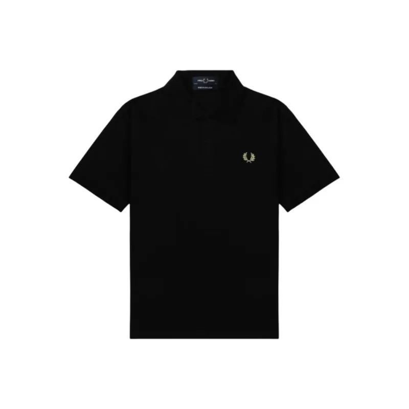 FRED PERRY SS24 Polo Shirt Men's Black-0