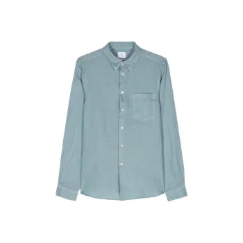 Paul Smith Shirt Men's Light Blue-Green