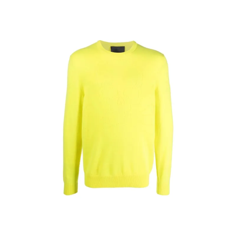 PHILIPP PLEIN Skull Pointelle knit Cashmere Jumper-0