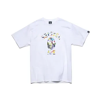 A BATHING APE X F.C.R.B. Multi Camo College Tee