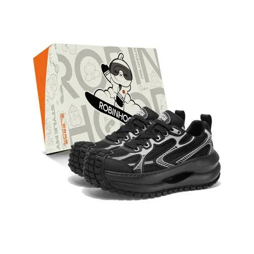 ROBINHOOD Cushioning, Slip Resistant, Abrasion Resistant, Breathable, Impact Resistant Low Top Chunky Sneakers Men's