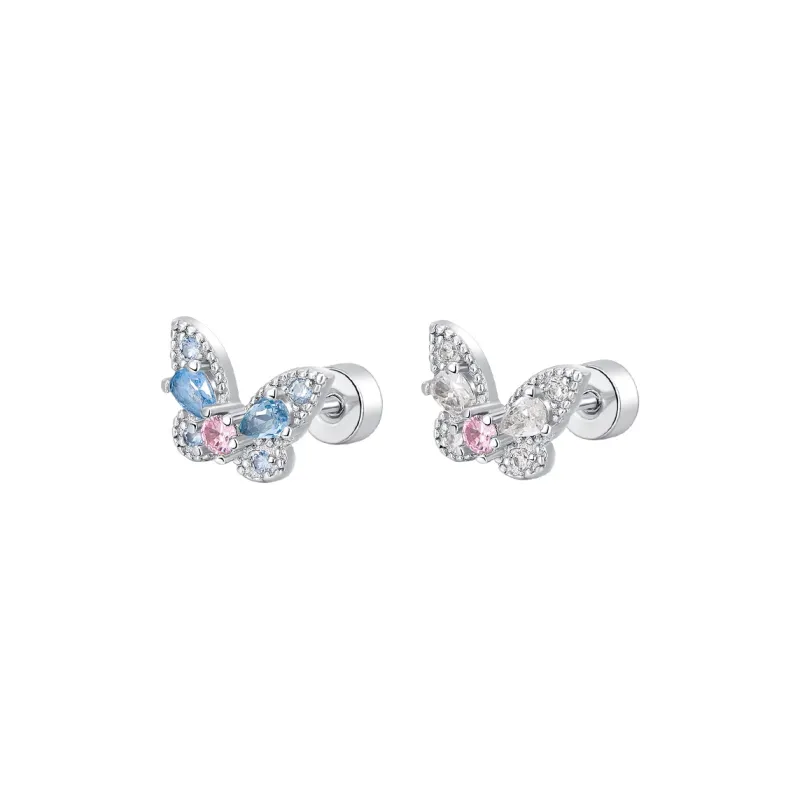 Lady Go Titanium Steel Stud Earrings Women's-7