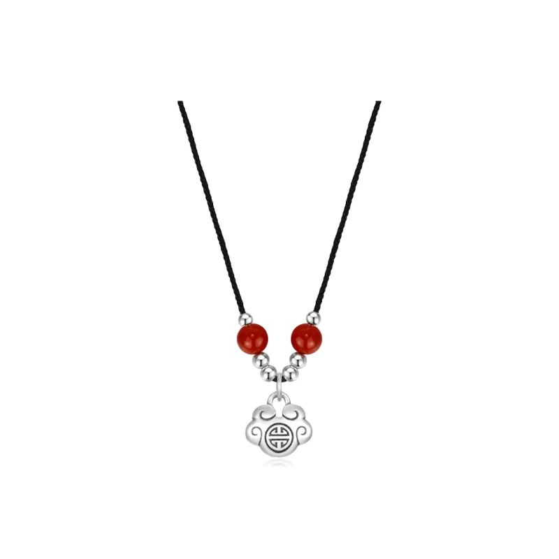 Crafts Women's 999 Fine Silver Necklaces Women's-0
