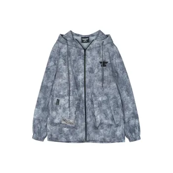 Boy London SS21 Jacket Unisex Silver Gray
