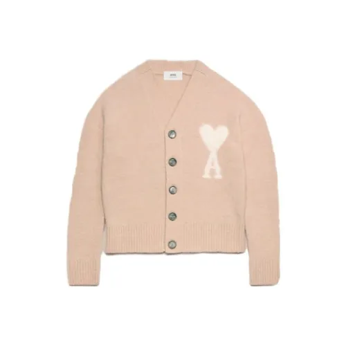 AMIPARIS Cloudy Wool Ami De Coeur Cardigan
