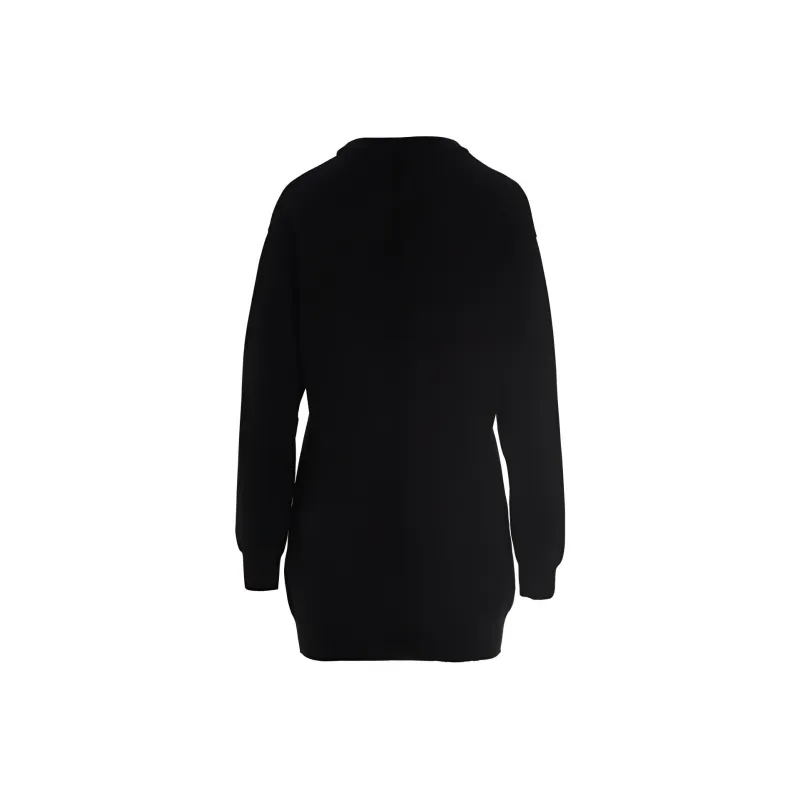 MOSCHINO Long Sleeved Dresses Women's Black-1