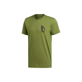Adidas DAME VERB T Shirt Men's Green