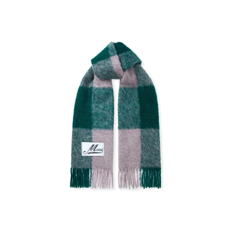 MARNI Knit Scarves Unisex Green-0