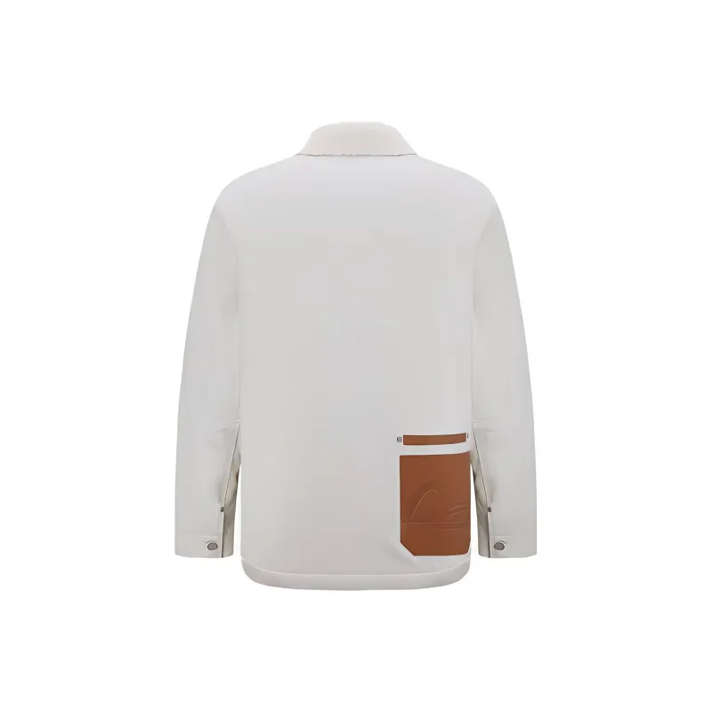 EVISU Denim Jackets Men White-1
