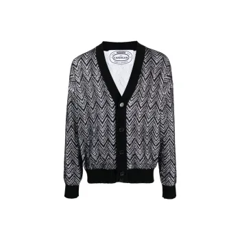 MISSONI Zigzag Sequin embellished Cardigan