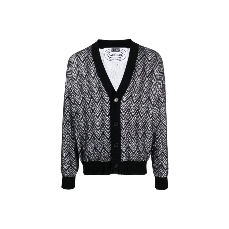 MISSONI Zigzag Sequin embellished Cardigan-0