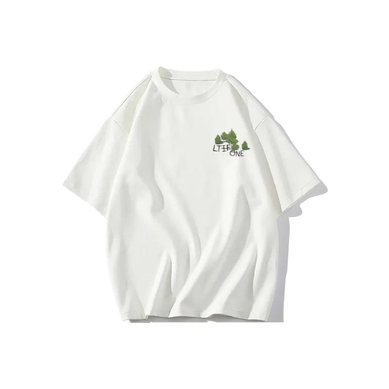 LTIFONE Casual Versatile T Shirt Unisex-1