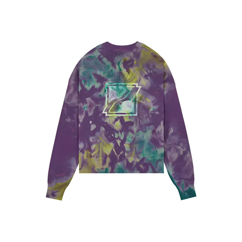 WE11DONE SS22 Sweater Unisex Purple-1