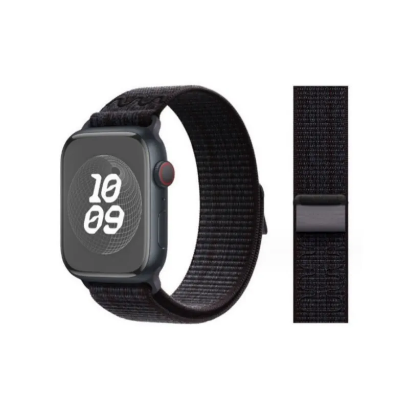 IKYOU Apple Compatibility Watch Band 185mm Nylon Material-3