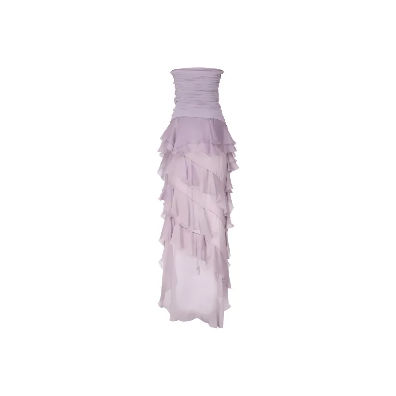 Blumarine Sleeveless Dress Women's Purple-1