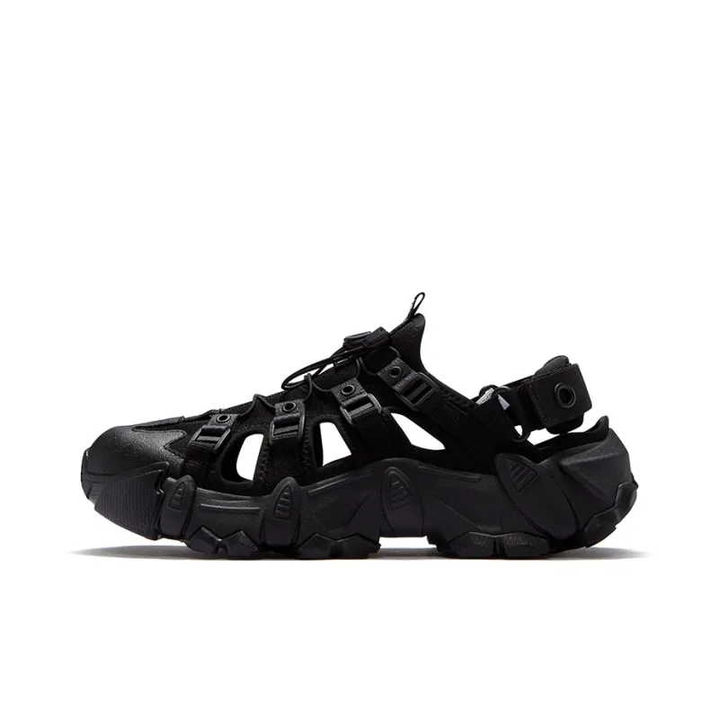 FILA FUSION EXOCET SANDAL Mountains Sandal River Trekking Shoes Men's Black Lunar Rock Gray-0