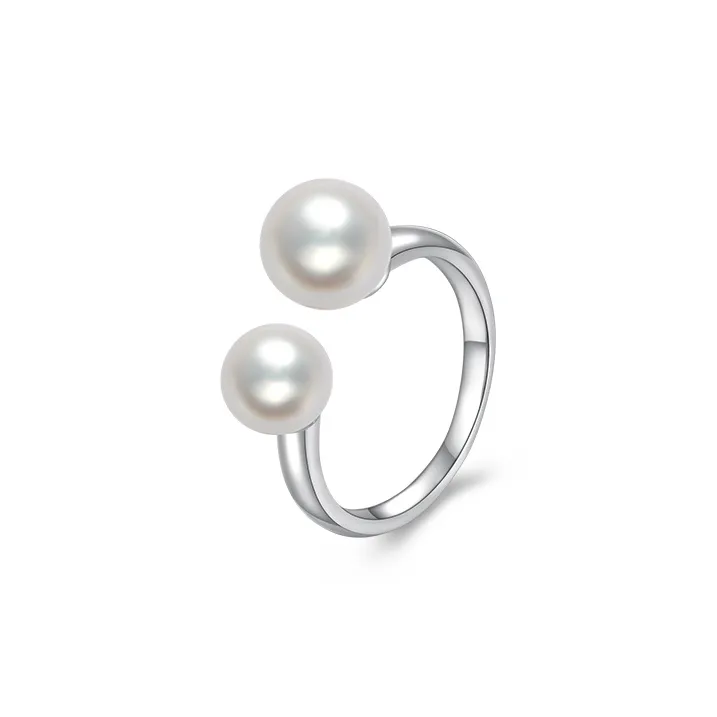 ZXIN JEWELRY Pearl Rings Women's-0