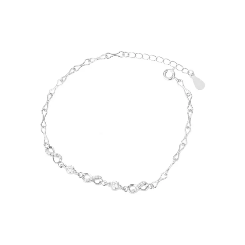 Strange S925 Silver Bracelets Women's-0