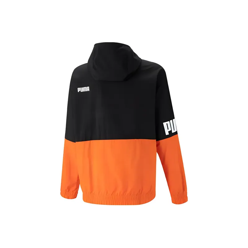 PUMA Sweatshirt Men's Black Orange-1