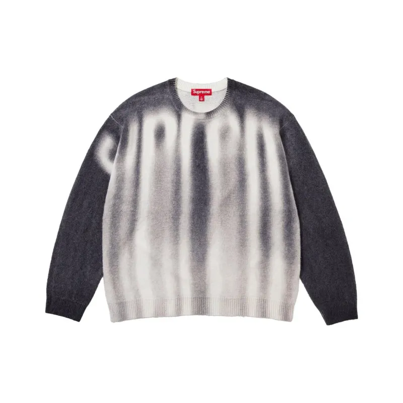 Supreme Blurred Logo Sweater-4